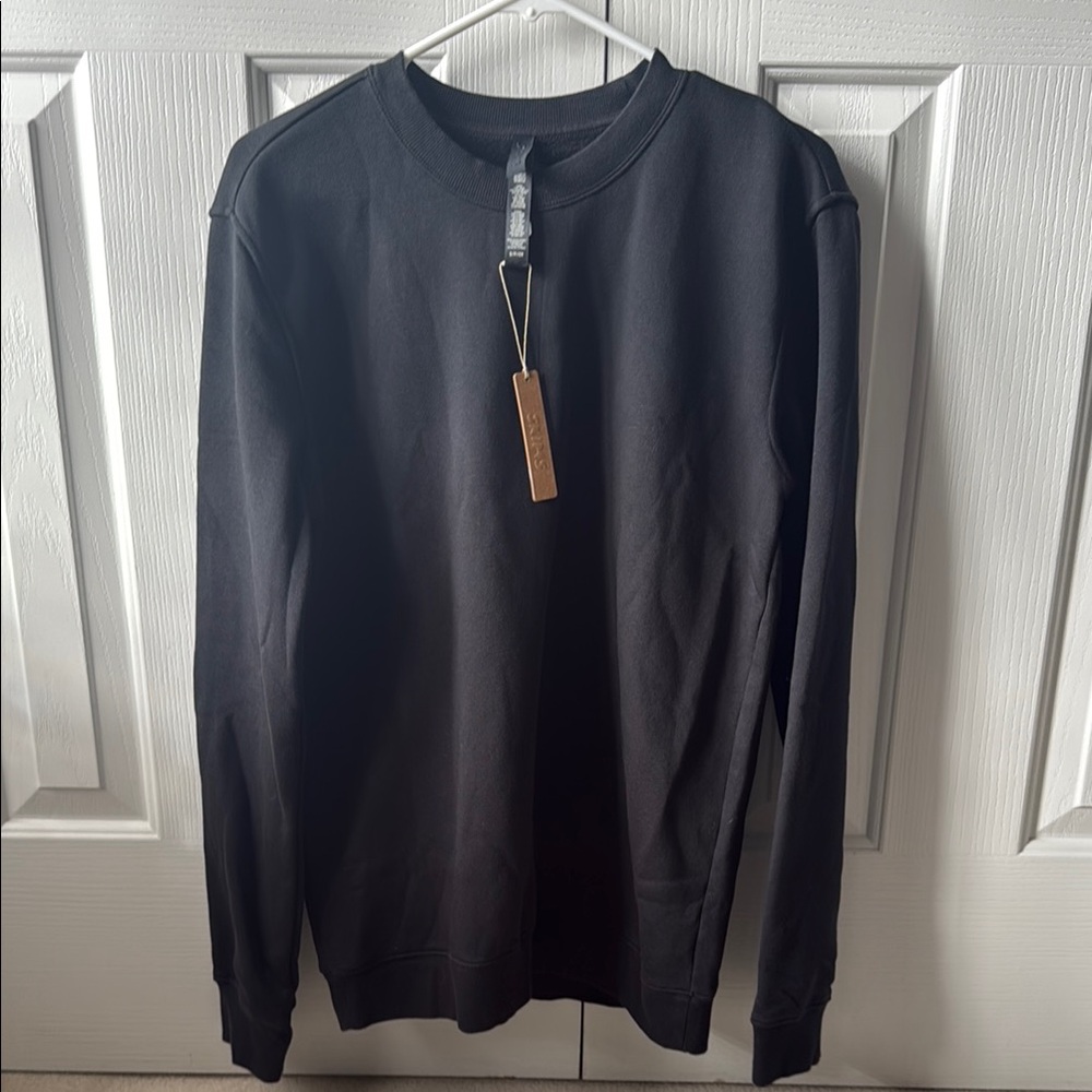 NWT skims Black Crewneck Sweatshirt